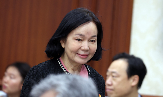 과학기술관계장관회의 참석하는 송희경 위원장