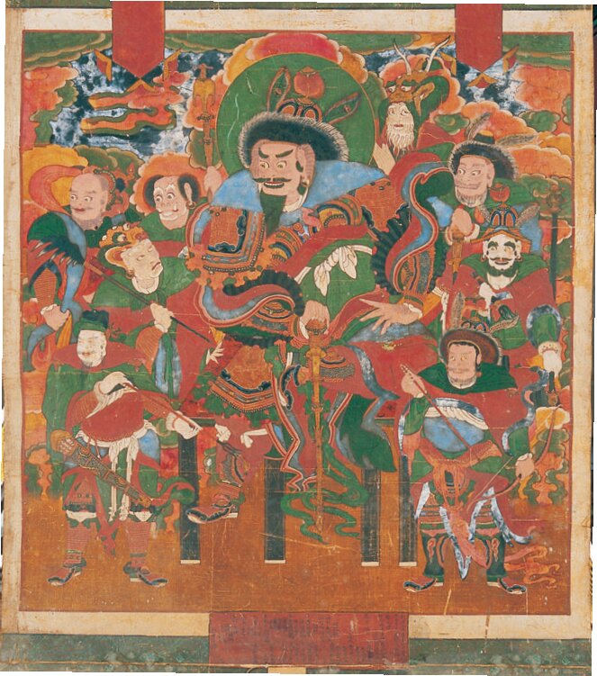 본문 이미지 - 여수 흥국사 천룡도(국가유산청 제공)