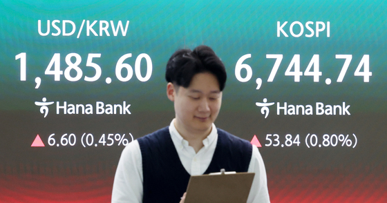 코스피, 달러·원 환율 상승 출발