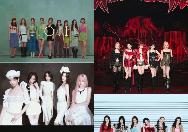 '재결합' 아이오아이→'역주행' 있지…5월에도 치열한 걸그룹 대전