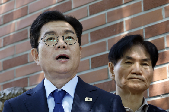 정원오 후보, 전태일기념관 앞에서 노동공약 발표