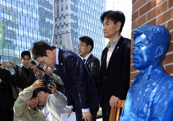 노동공약 발표 마친 정원오 후보