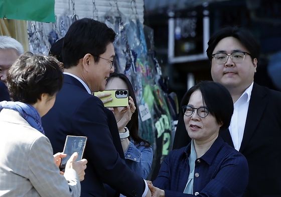 전태일 열사 동생 만난 정원오 후보