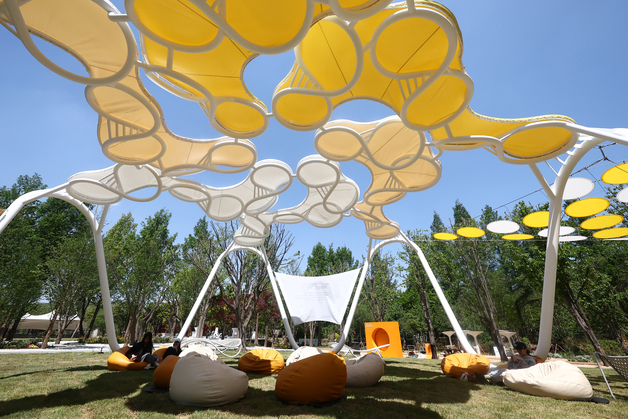 '잠시 쉬어가는 공간도 있어요'