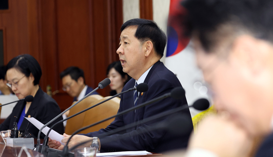 비상경제회의 모두 발언하는 구윤철 부총리