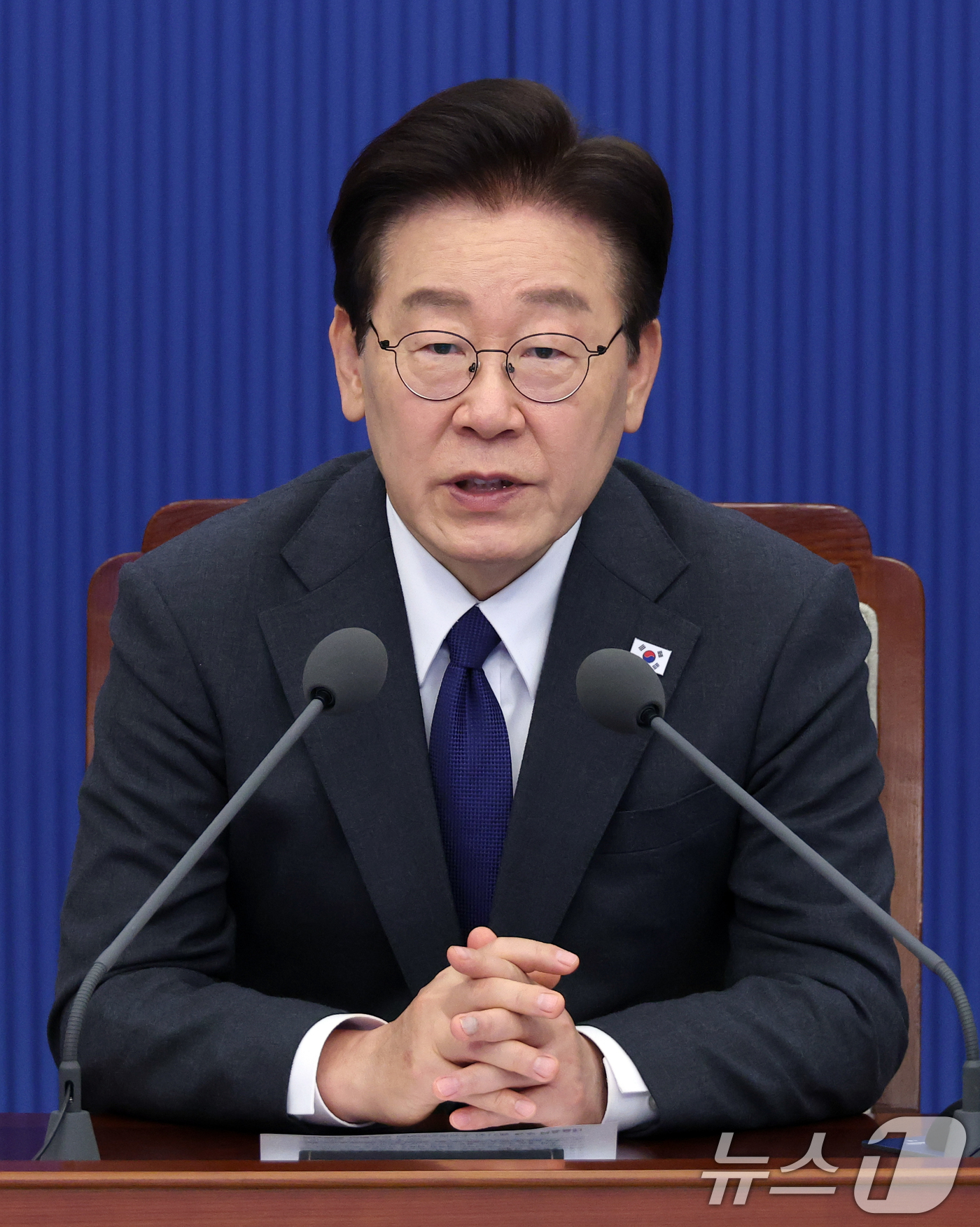 (서울=뉴스1) 이재명 기자 = 이재명 대통령이 30일 청와대에서 열린 수석보좌관회의에서 발언하고 있다. (청와대통신사진기자단) 2026.4.30/뉴스1