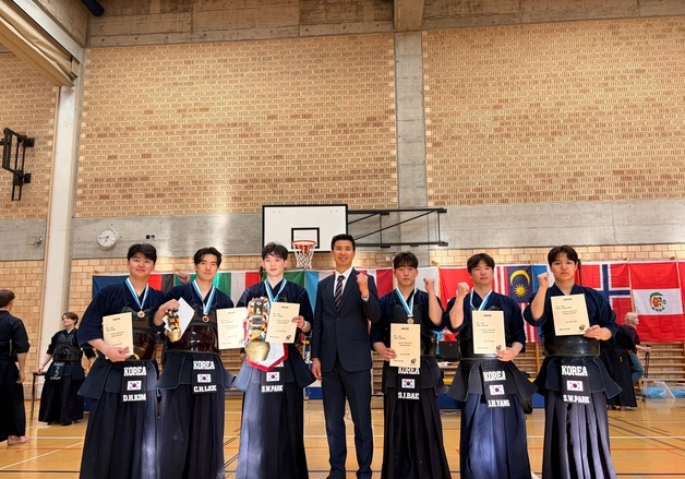 대전대 검도팀 양진회, 스위스 취리히컵 국제대회 단체전 우승