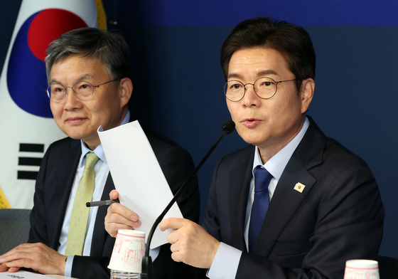 발언하는 정원오 서울시장 후보