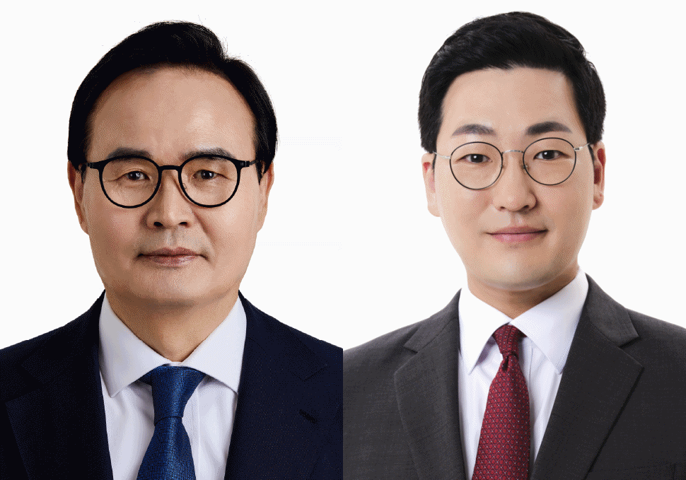 본문 이미지 - 왼쪽부터 민주당 맹정섭 예비후보, 국민의힘 이동석 예비후보