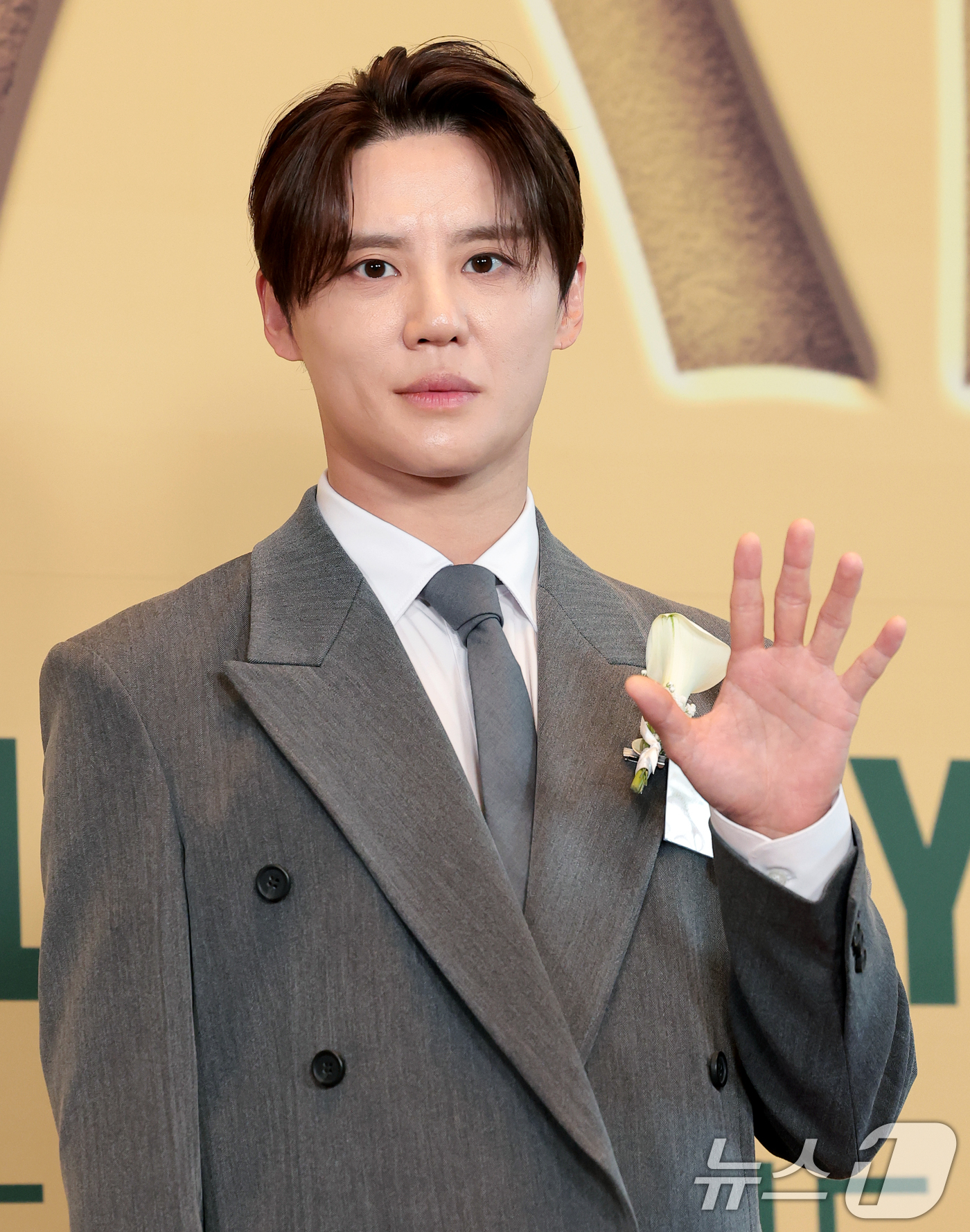 (서울=뉴스1) 권현진 기자 = 가수 겸 배우 김준수가 30일 오후 서울 영등포구 콘래드 호텔에서 열린 '2026 브랜드 고객충성도 대상'에 참석해 포즈를 취하고 있다. 2026. …