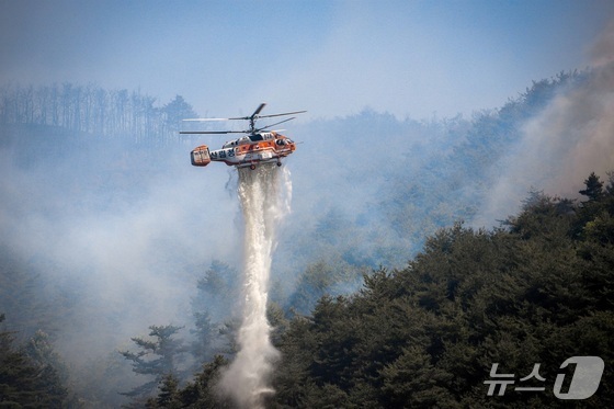 충남 당진서 산불 2건 발생…1시간 이내 모두 주불 진화