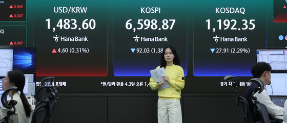 유가 100달러·FOMC 분열 '달러 강세'…환율 1480원대 상승 (종합)