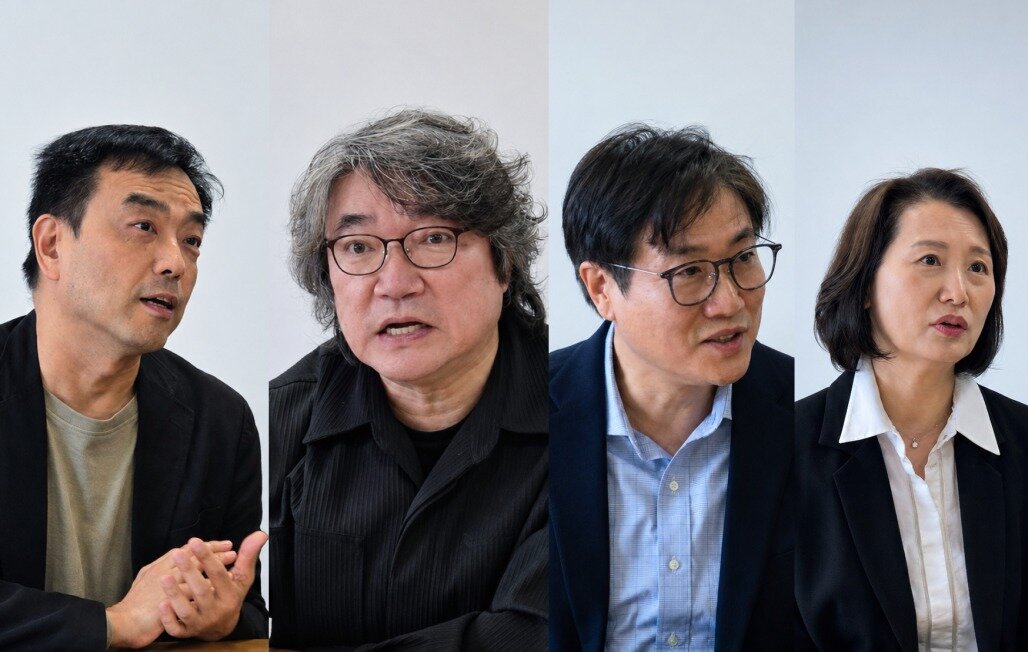 본문 이미지 - 왼쪽부터 문화예술정책자문위원회 기초예술분과 최우정, 원일, 정철, 조진희 위원