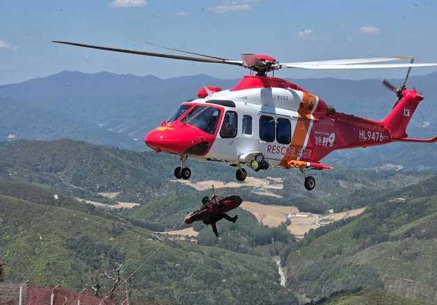 평창 MTB 월드시리즈 연습 중 20대 외국인 선수 부상…헬기 이송