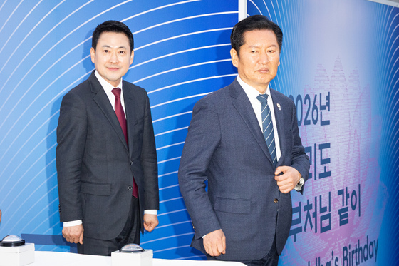 정청래·장동혁 '우리도 부처님 같이'