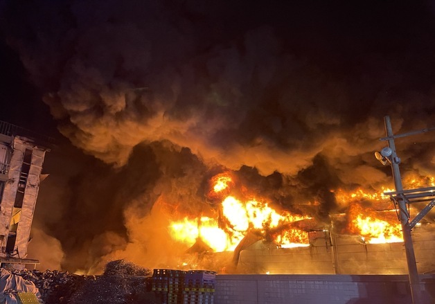 남양주 와부 소재 자원순환시설 불…20명 대피