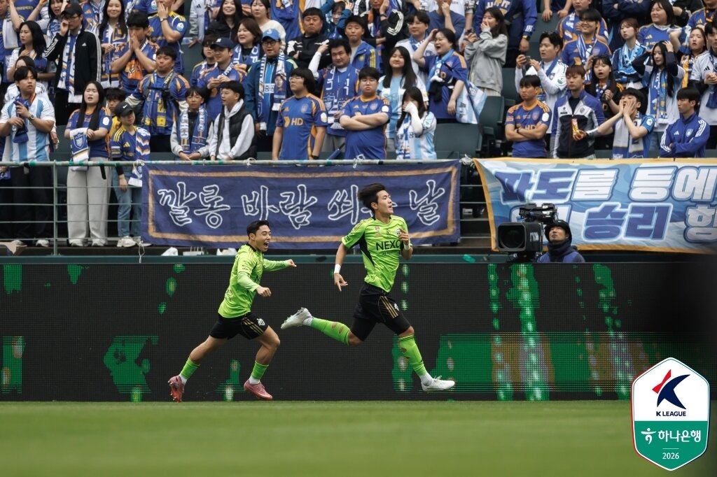 본문 이미지 - 선제골을 넣은 조위제(한국프로축구연맹 제공) 