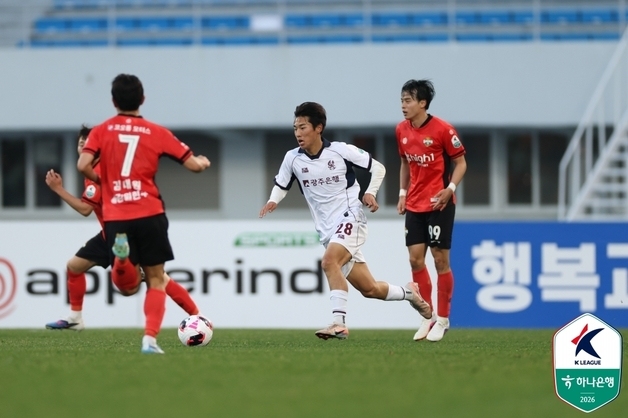 16세8개월21일…광주 박성현, K리그1·2 최연소 출전 신기록