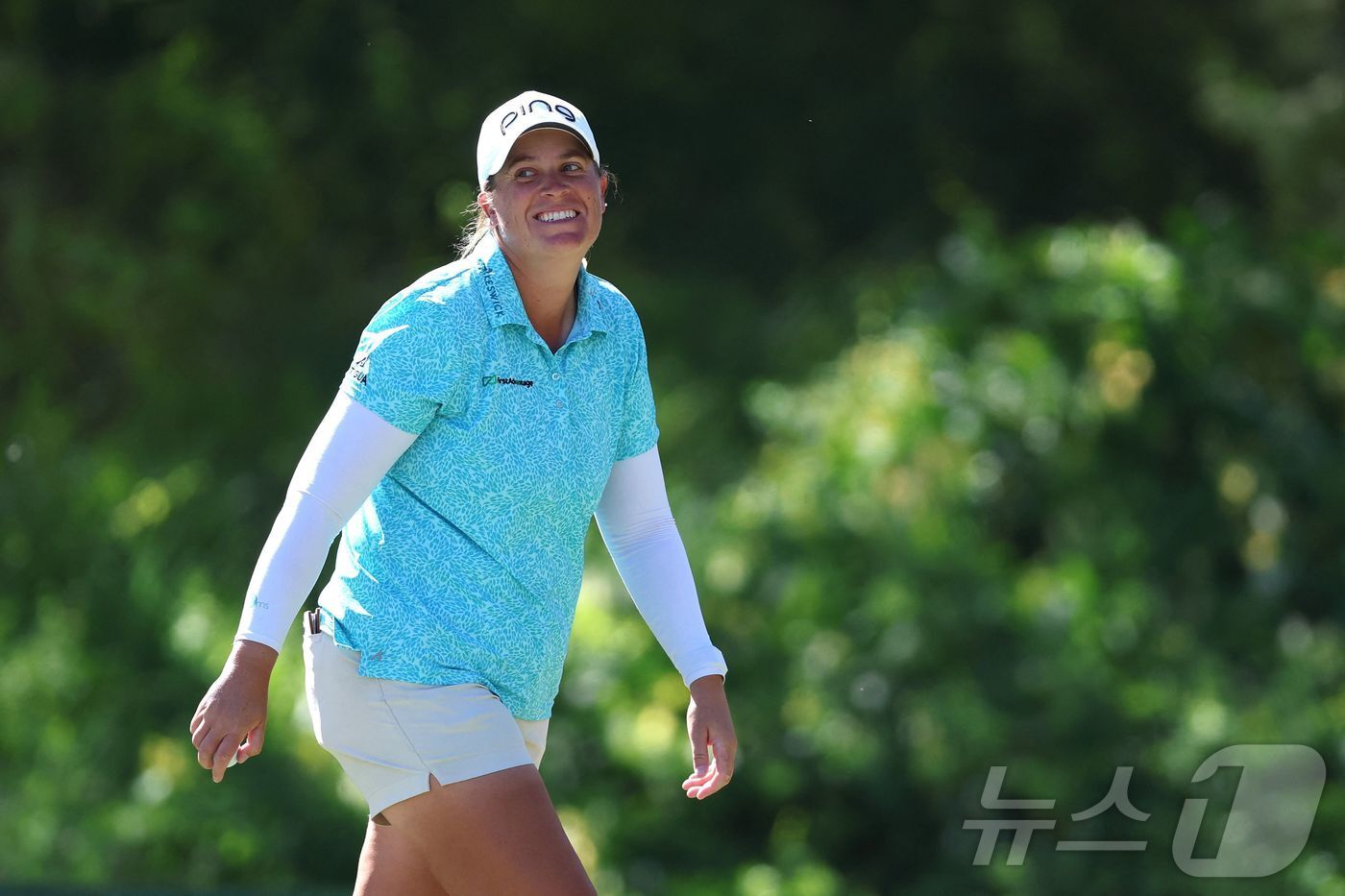 본문 이미지 - LPGA 통산 3승을 노리는 로렌 코플린(미국). ⓒ AFP=뉴스1