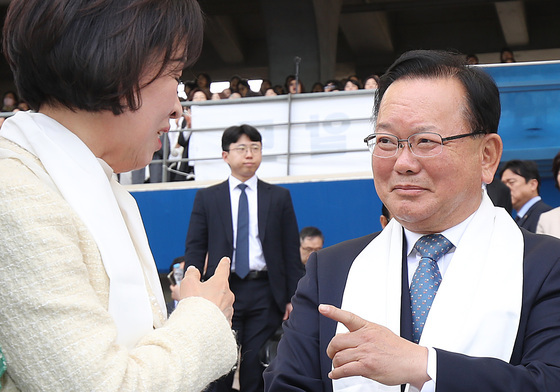 김부겸·이인선 '묘한 손짓'