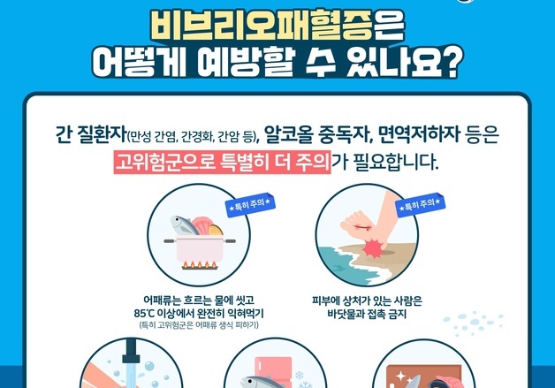 전북도, 비브리오패혈증 유행 예측 조사 추진…10월까지