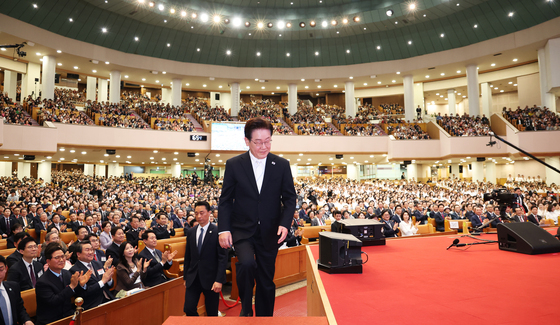 李대통령 "분쟁 아닌 평화, 증오 아닌 사랑을"