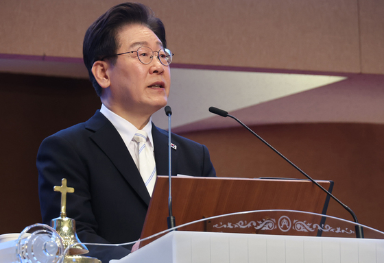 축사 하는 이재명 대통령