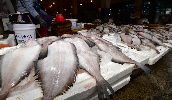 제철 생선 물가자미