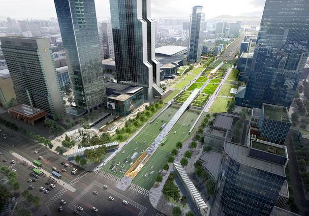 서울시, 영동대로 환승센터에 한강물 냉난방 도입…연 6.2억 절감