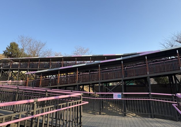 부천시, 진달래 동산에 무장애 데크로드 조성 '보행 환경 개선'