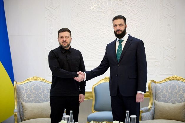 젤렌스키, 시리아 방문…중동 전쟁 속 '군사·안보 협력' 강화