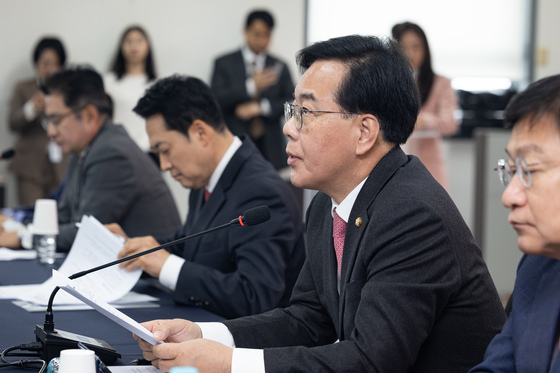 인천 현장최고위 발언하는 송언석 원내대표