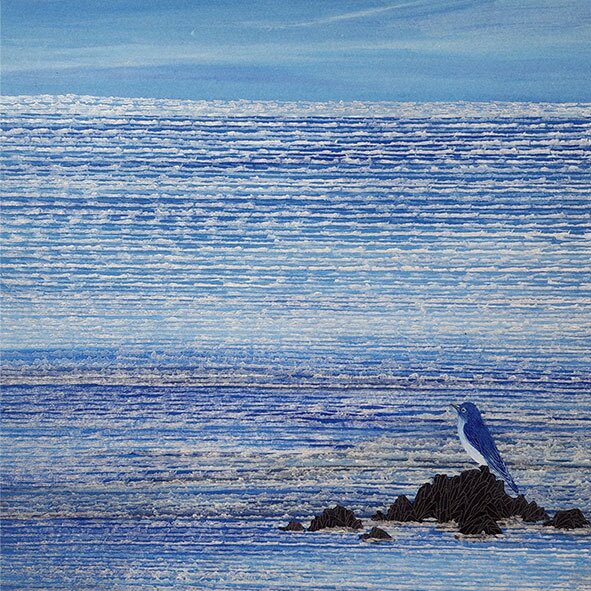 본문 이미지 - 마주하다202607_70&times;70cm_장지에 채색,은펄 3(목원대학교 제공.재판매 및 DB금지)/뉴스1 