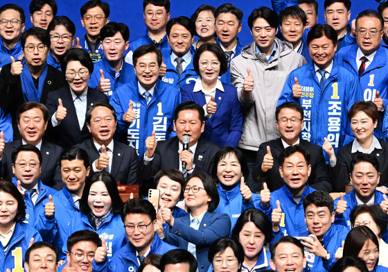 한준호·추미애·김동연 승리 의지…정청래 "국힘 내홍속 우린 착착"