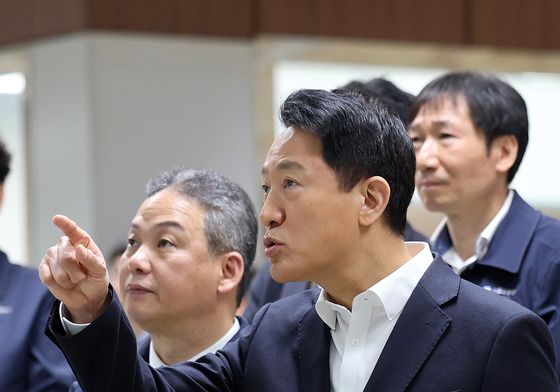 오세훈, 도시철도 혼잡 개선 'CBTC' 도입 점검