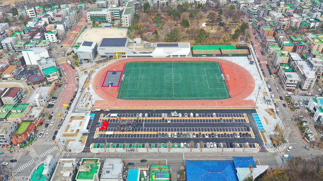 안산시, 월피체육문화센터 일대 부설주차장 조성…총 377면 늘어