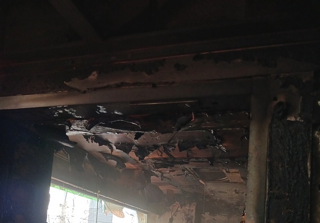 인천 계양구 상가건물서 화재…2명 화상(종합)