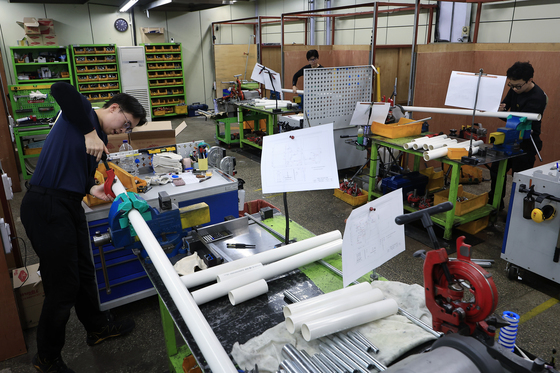 완벽한 배관을 위한 집중