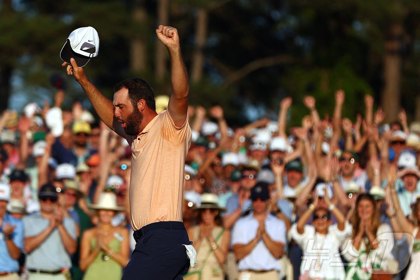 본문 이미지 - 2022, 2024년 마스터스를 제패했던 스코티 셰플러(미국). ⓒ AFP=뉴스1
