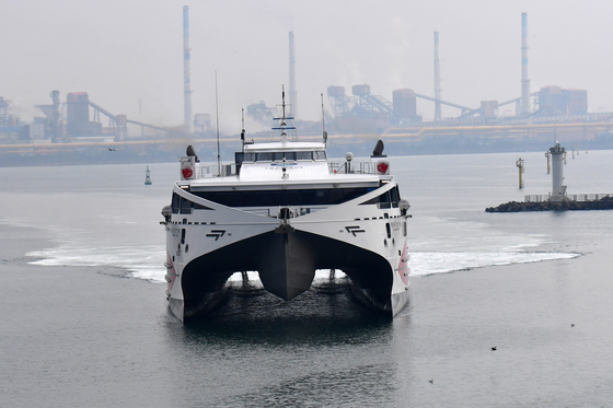 포항~울릉 정기여객선 엘도라도 익스프레스호