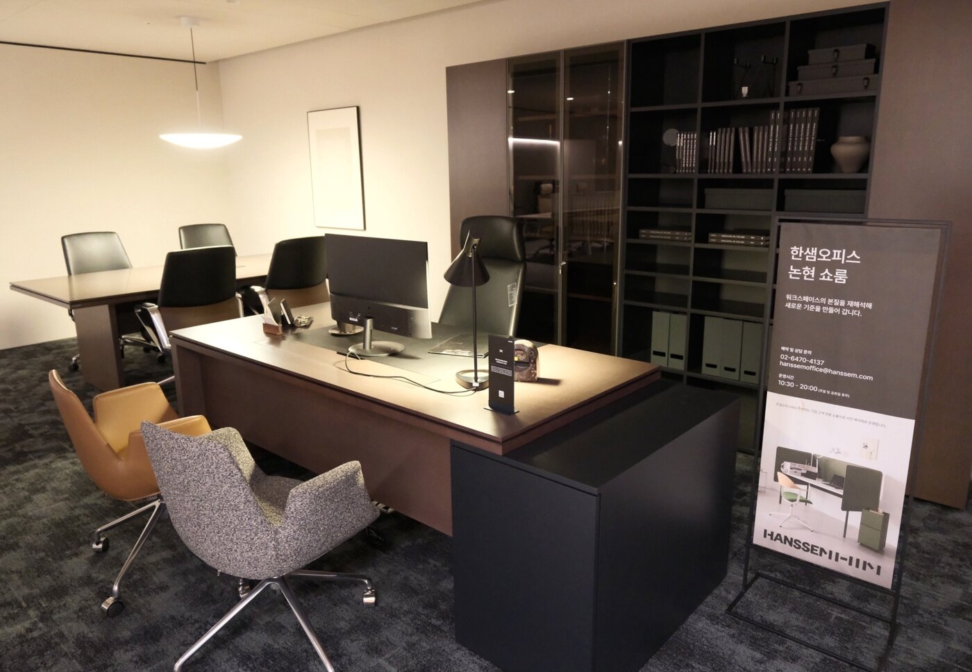 본문 이미지 - 한샘 오피스 가구 신제품 이머전 시리즈(한샘 제공)