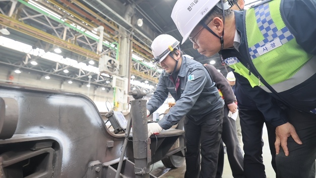 코레일, 일반열차 정비현황 점검…'무궁화호 개량 추진'