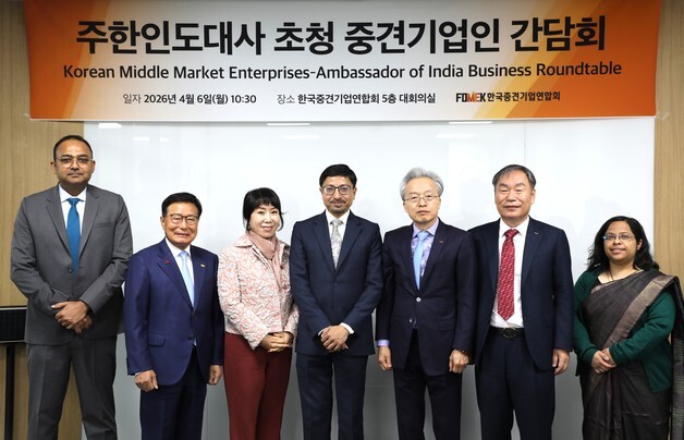 최진식 중견련 회장 "다자주의 회복 허브 인도의 최적파트너는 韓"