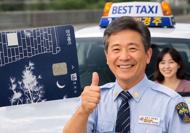 경주 페이로 택시요금 낸다…28일부터 전 차량 결제 가능