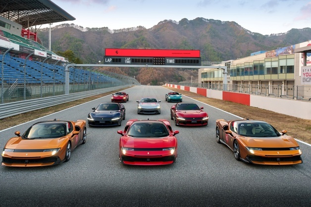 페라리코리아, 첫 트랙 시승 행사 개최…150여명 참여