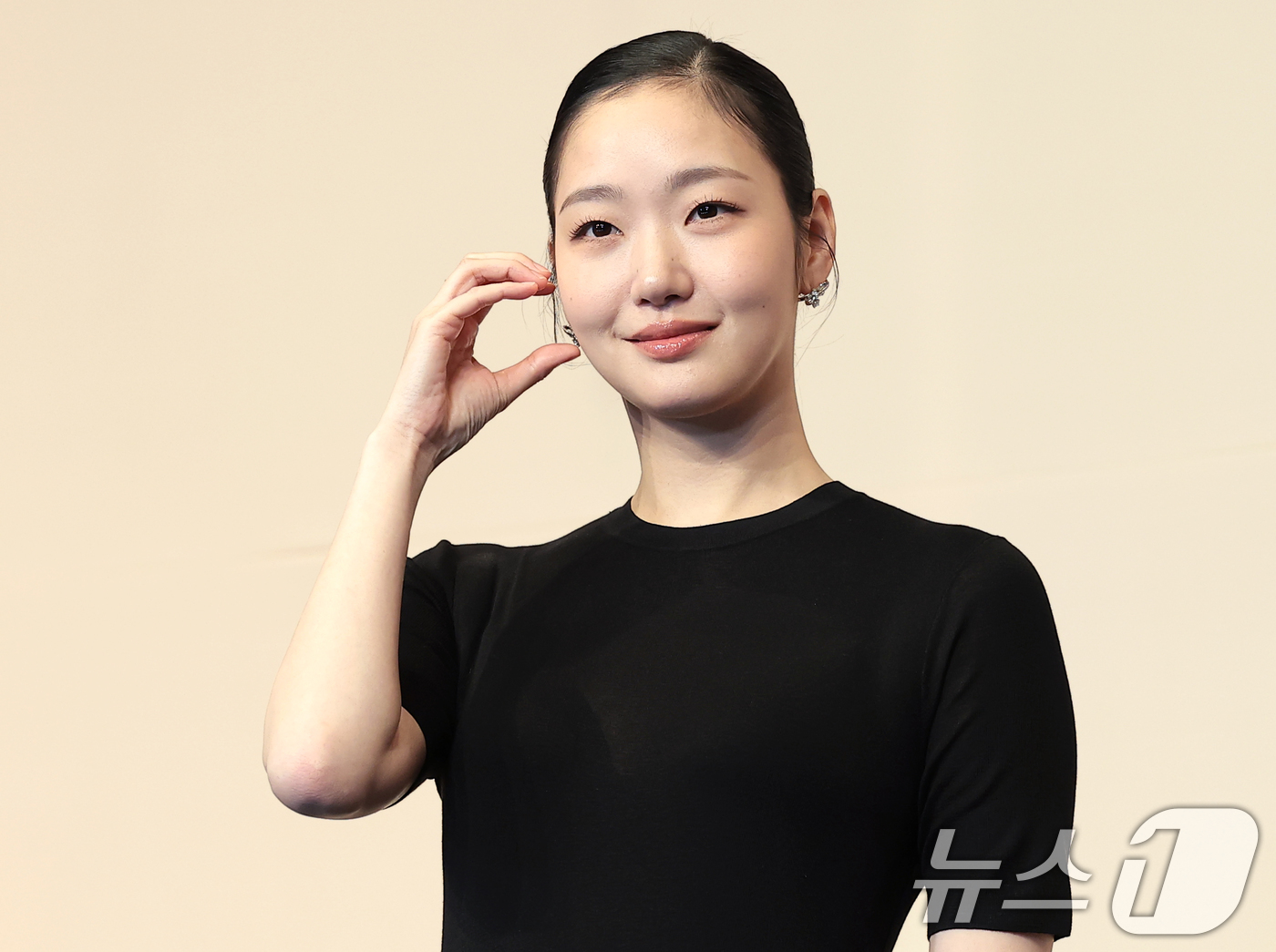 (서울=뉴스1) 권현진 기자 = 배우 김고은이 7일 서울 구로구 더 링크호텔 서울에서 열린 티빙 새 드라마 '유미의 세포들3'(극본 송재정, 김경란/연출 이상엽) 제작발표회에 참석 …