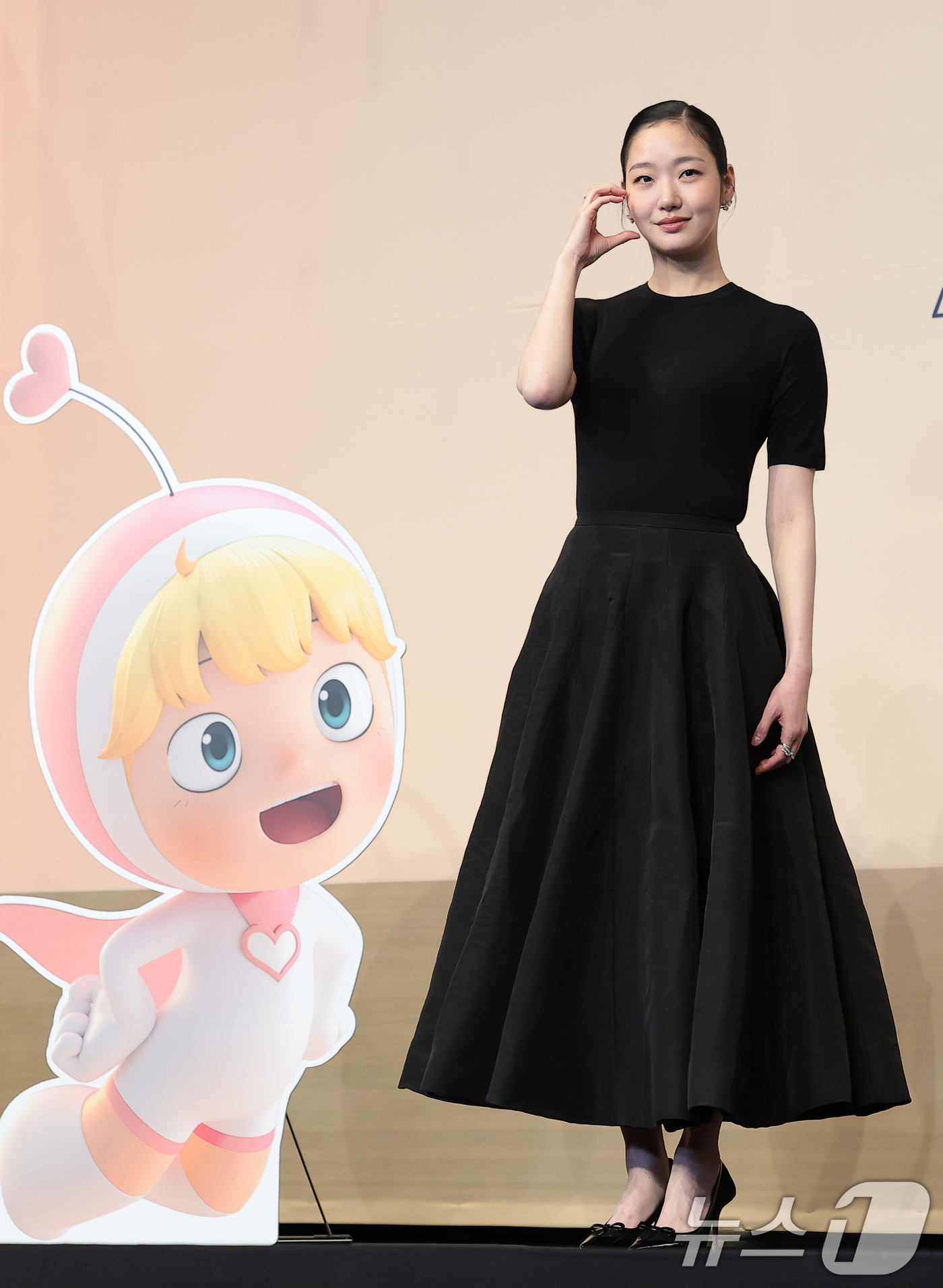 (서울=뉴스1) 권현진 기자 = 배우 김고은이 7일 서울 구로구 더 링크호텔 서울에서 열린 티빙 새 드라마 '유미의 세포들3'(극본 송재정, 김경란/연출 이상엽) 제작발표회에 참석 …