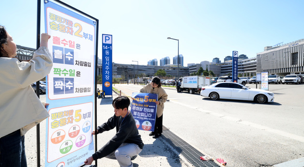 공공기관 차량 2부제 시행