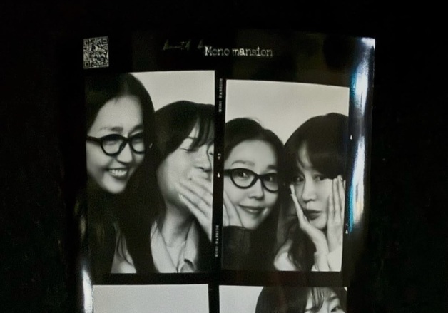 성유리·이진, 핑클 비주얼 조합…얼굴 맞대고 훈훈 [N샷]