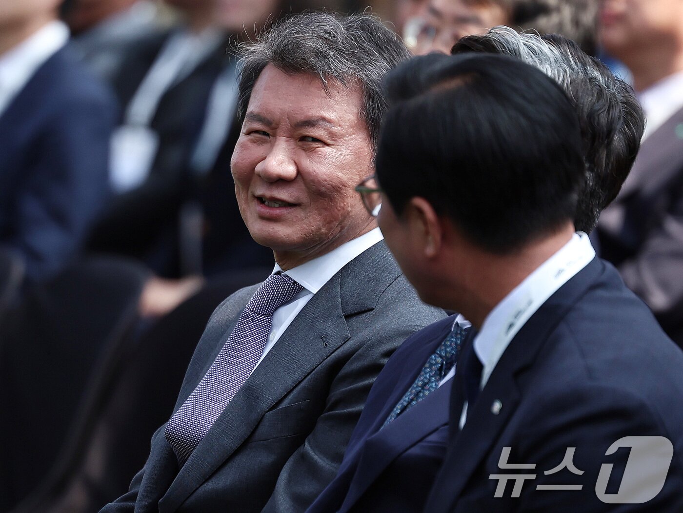 본문 이미지 - 정몽규 대한축구협회장. 2026.4.7 ⓒ 뉴스1 구윤성 기자